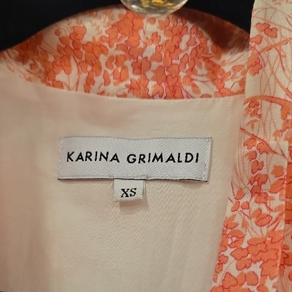 Karina Grimaldi Pink and White Floral Jumpsuit - Picture 2 of 16